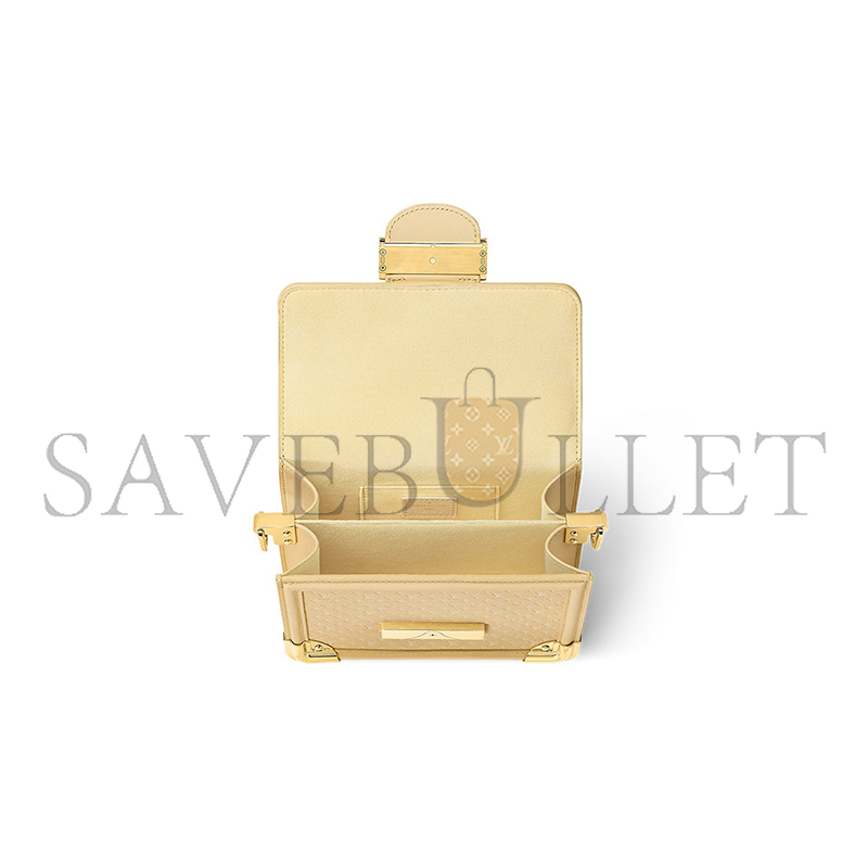 l0*is V*t0n dauphine cow leather daphne crossbody bag yellow m22276 (25*17*10.5cm)